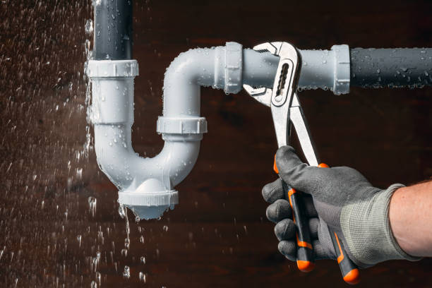 Professional Sewer Line Repair technician working in Hiddenite, NC